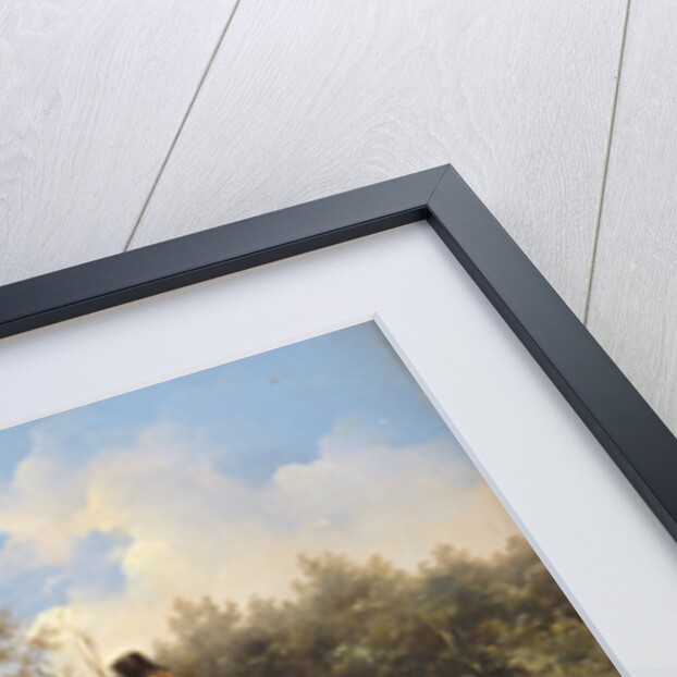 Hunting Scene by Bernard Edouard Swebach