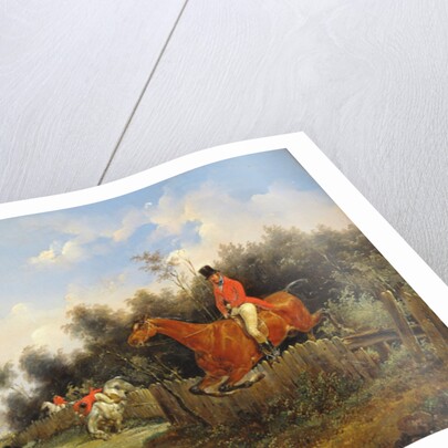 Hunting Scene by Bernard Edouard Swebach