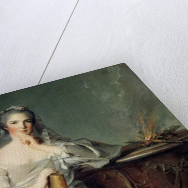 Anne-Henriette de France, as the element of Fire, 1750-1 by Jean-Marc Nattier