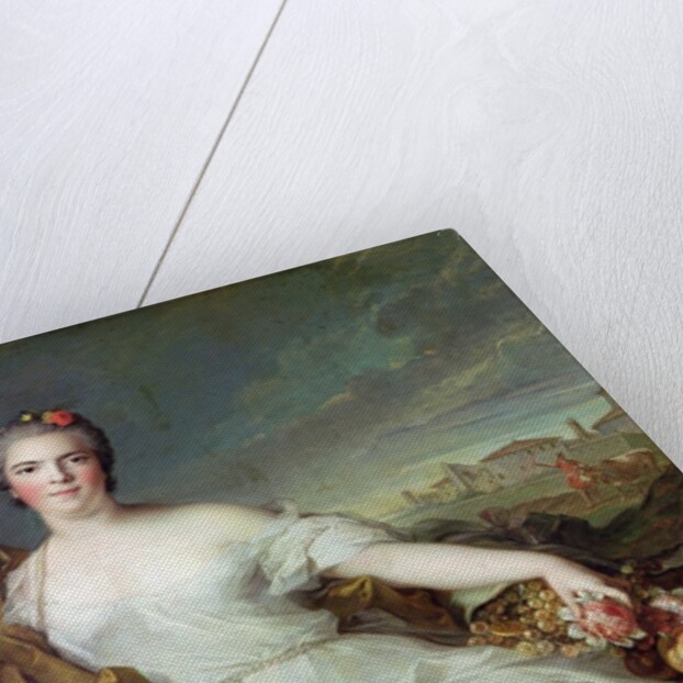 Louise-Elisabeth de France, as the element of Earth. 1750-1 by Jean-Marc Nattier