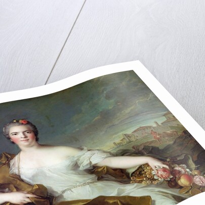 Louise-Elisabeth de France, as the element of Earth. 1750-1 by Jean-Marc Nattier