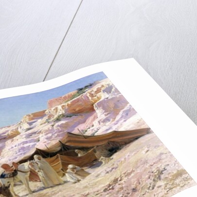 Bedouin Camp in the Dunes by Eugene Alexis Girardet