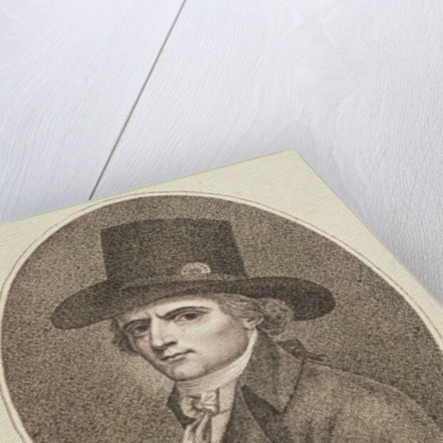 Medallion Portrait of Francois Noel known as Gracchus Babeuf, 1794 by Francois Bonneville