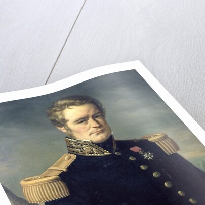 Portrait of Jules Dumont d'Urville 1845 by Jerome Cartellier
