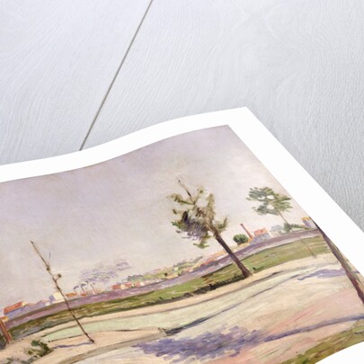 The Road to Gennevilliers, 1883 by Paul Signac