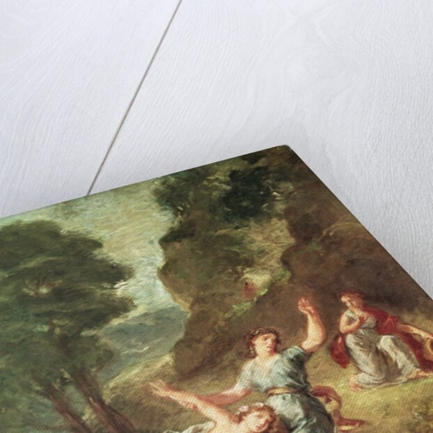 Orpheus and Eurydice, Spring from a series of the Four Seasons, 1862 by Ferdinand Victor Eugene Delacroix