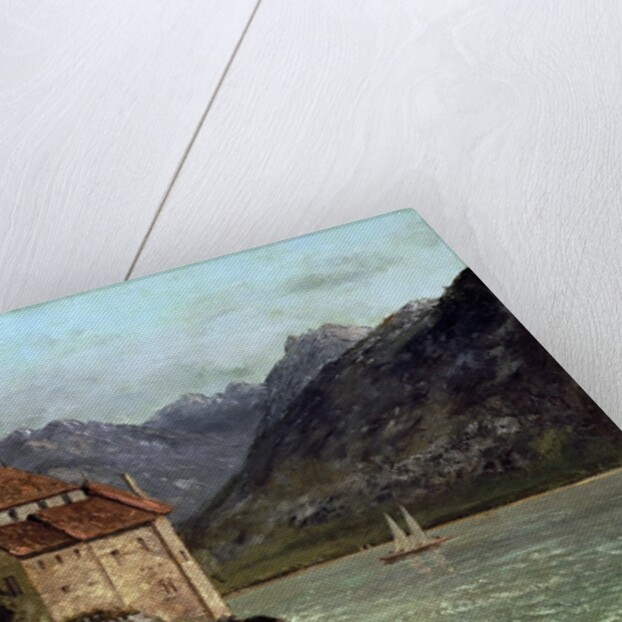 The Chateau de Chillon, 1875 by Gustave Courbet