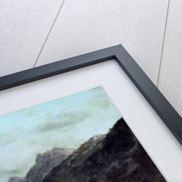 The Chateau de Chillon, 1875 by Gustave Courbet