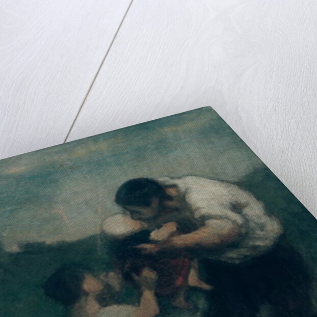 The Kiss, c.1845-48 by Honore Daumier