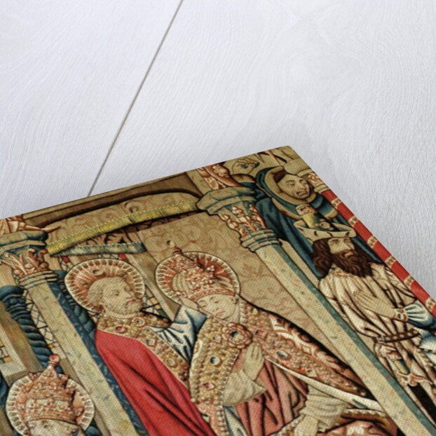 St. Peter Placing the Papal Tiara on the Head of St. Clement by French School