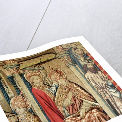 St. Peter Placing the Papal Tiara on the Head of St. Clement by French School