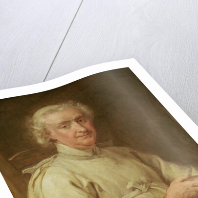 Portrait of a Canon Holding a Book by Eustache Restout