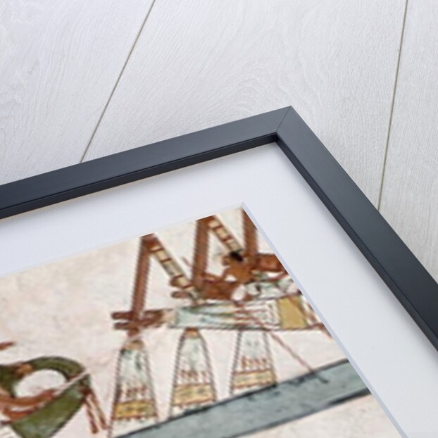 Sacrifice and purification of a bull, and a sailing ritual by Egyptian 18th Dynasty