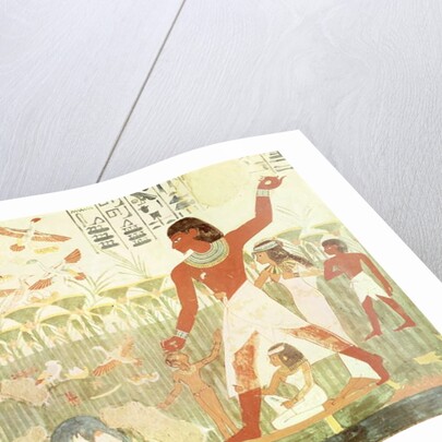 Hunting and Fishing by Egyptian 18th Dynasty