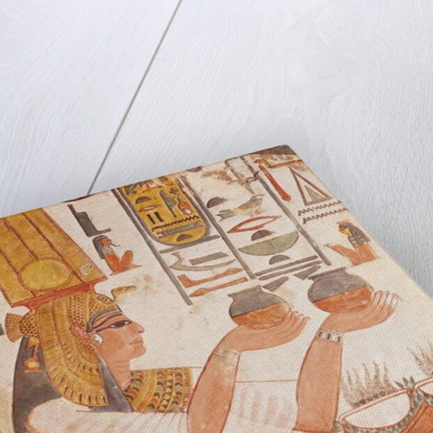 Nefertari Making an Offering by Egyptian 19th Dynasty