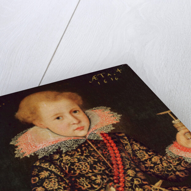 Armand de Tesse aged Four, 1616 by French School