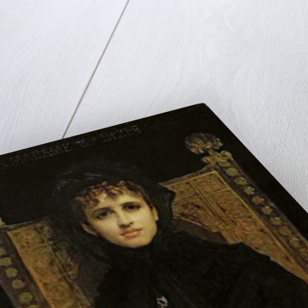 Portrait of Madame Georges Bizet 1878 by Jules Elie Delaunay