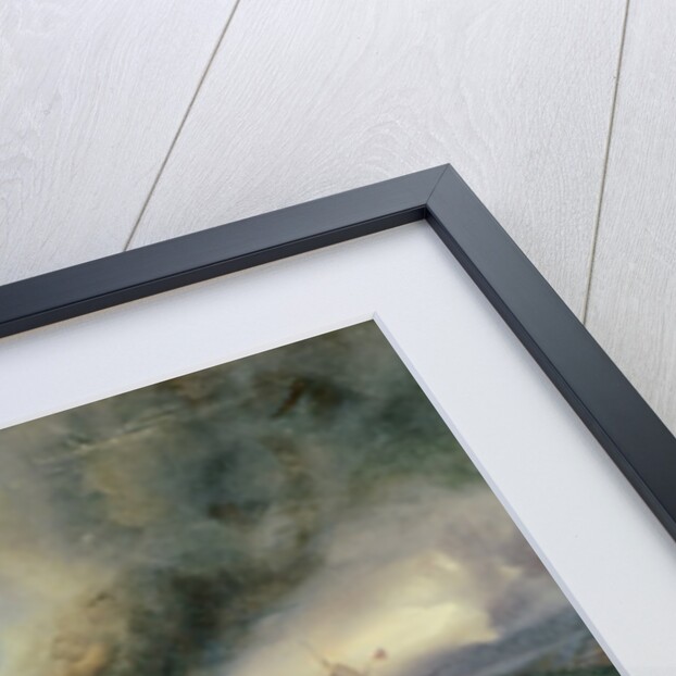 Study for The Burning of the 'Kent' in 1825 by Jean Antoine Theodore Gudin