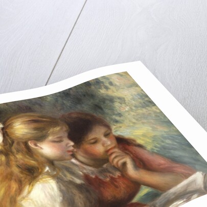 The Reading, c.1890-95 by Pierre Auguste Renoir