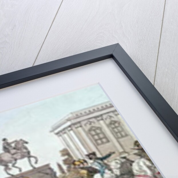 The Entry of Louis XVI into Paris, 6th October 1789 by English School