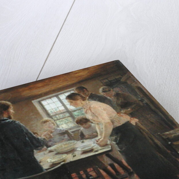 Christ with the Peasants, c.1887-88 by Fritz von Uhde