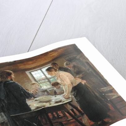 Christ with the Peasants, c.1887-88 by Fritz von Uhde