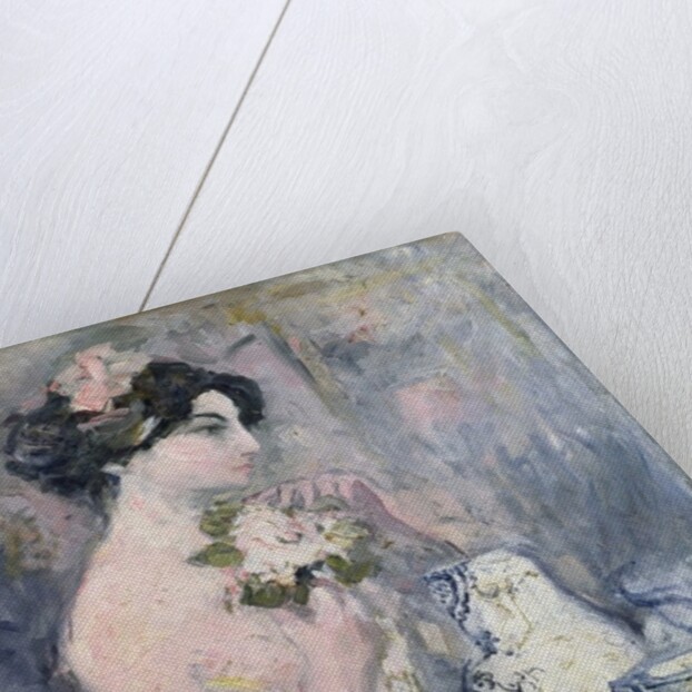 Woman with a Bouquet by Pierre Laprade