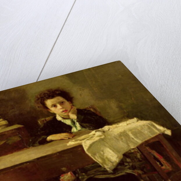 The Little Schoolboy, or The Poor Schoolboy by Antonio Mancini