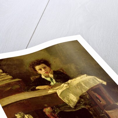 The Little Schoolboy, or The Poor Schoolboy by Antonio Mancini