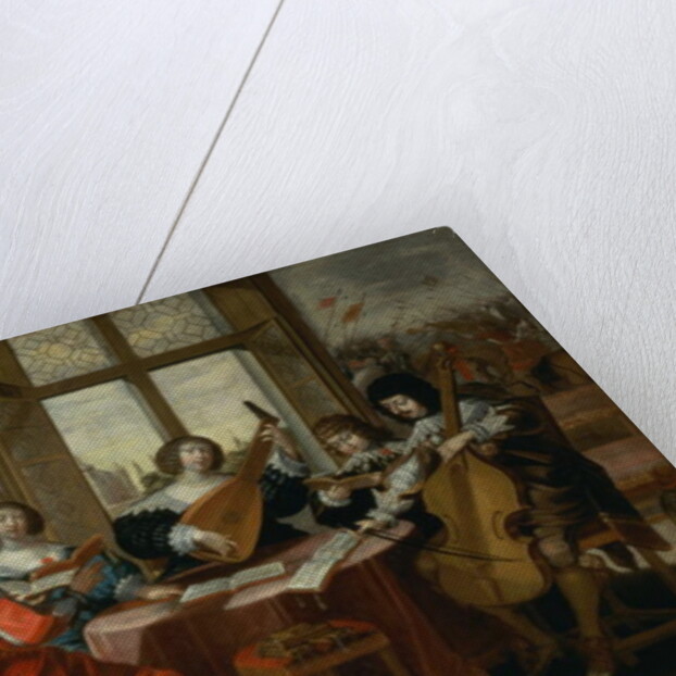 The Five Senses - Hearing by Abraham (after) Bosse