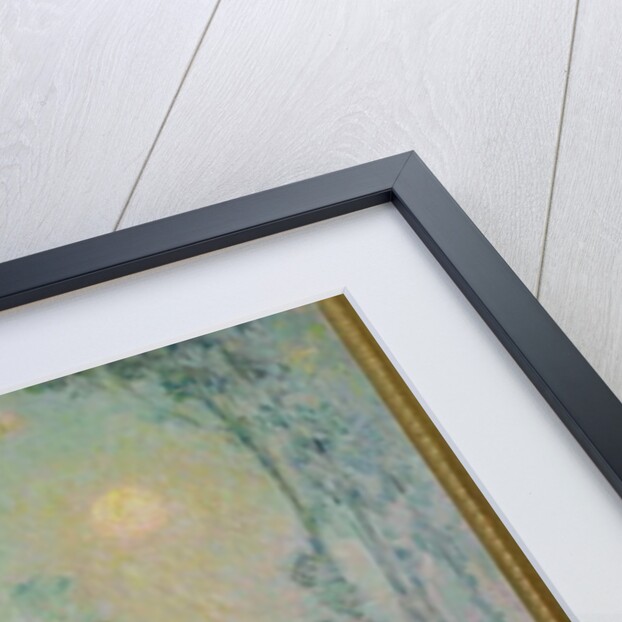 The stream at sunset, 1923 by Henri Eugene Augustin Le Sidaner