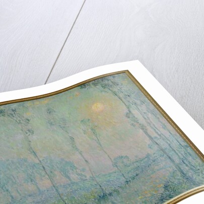 The stream at sunset, 1923 by Henri Eugene Augustin Le Sidaner