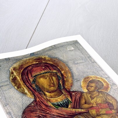 Virgin and Child by Byzantine