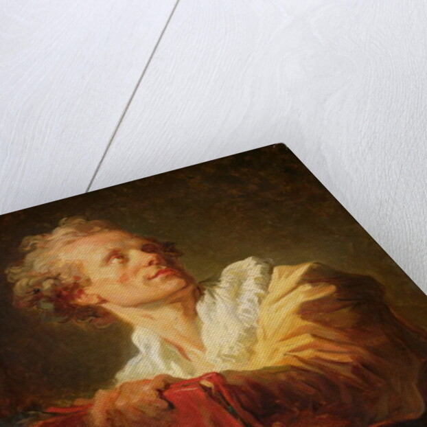 Portrait of a Young Artist, presumed to be Jacques-Andre Naigeon by Jean-Honore Fragonard