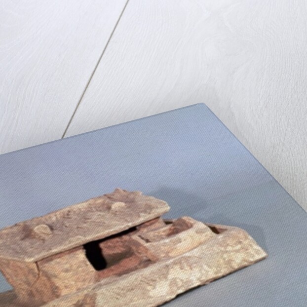 Funerary model of a farm, from Thanh Hoa, Vietnam, Han Dynasty by School Chinese