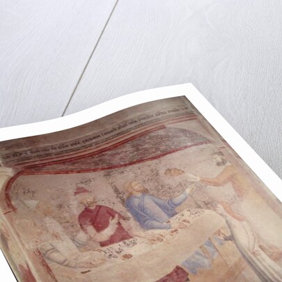 Herod's Feast, scene from 'The Life of St. John the Baptist Cycle' in the Chapel of St. Jean, 1346-48 by Matteo di Giovanetto da Viterbo