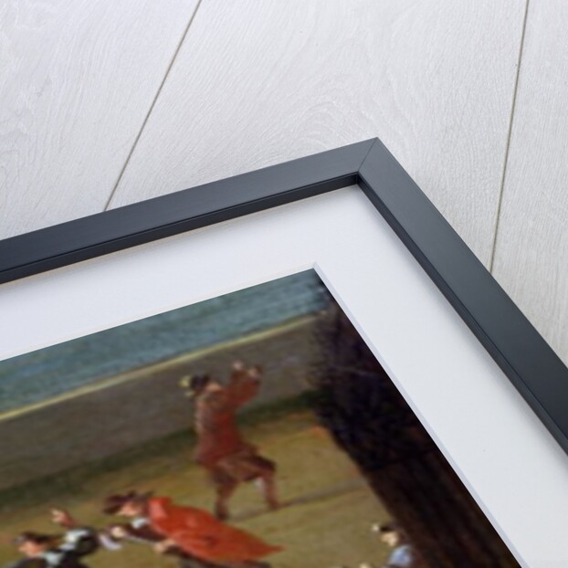 The Seine, the Louvre and the College des Quatre-Nations from the Pont-Neuf by French School