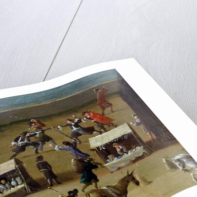 The Seine, the Louvre and the College des Quatre-Nations from the Pont-Neuf by French School