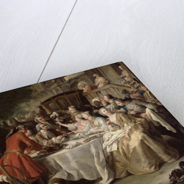 The Hunt Lunch by Jean Francois de Troy