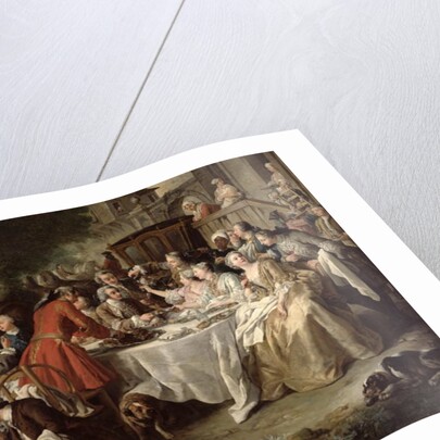 The Hunt Lunch by Jean Francois de Troy