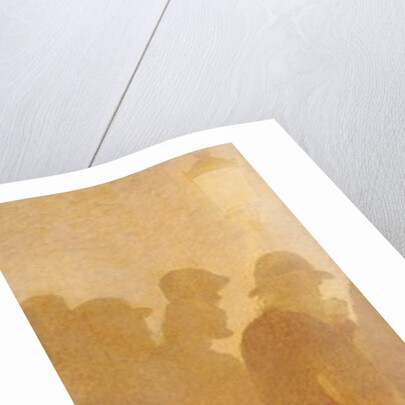 The Mouthful of Bread, Waiting in Line, study for 'Charity', 1892-1908 by Fernand Pelez