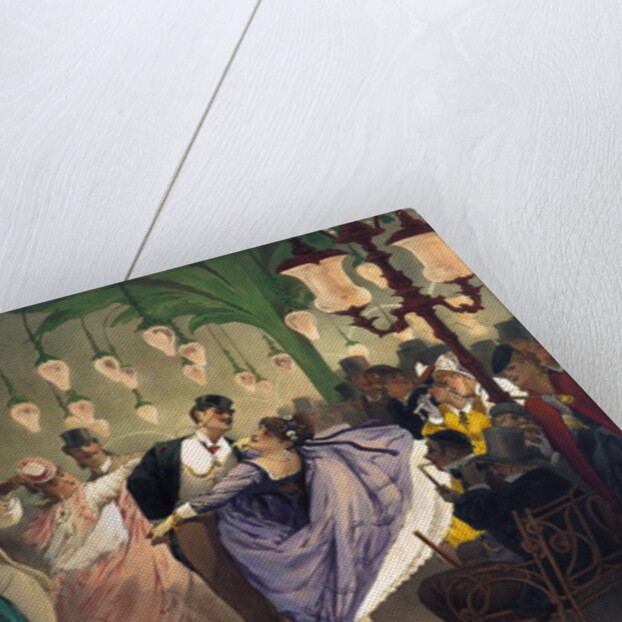 Waltz at the Bal Mabille by Philippe Jacques Linder