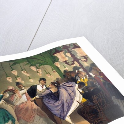 Waltz at the Bal Mabille by Philippe Jacques Linder