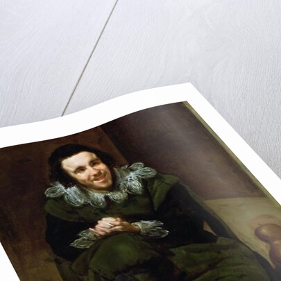 The Buffoon Calabacillas, mistakenly called The Idiot of Coria, 1639 by Diego Rodriguez de Silva y Velazquez