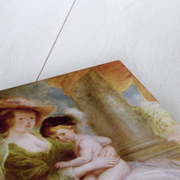 Helene Fourment and her son Frans by Peter Paul Rubens