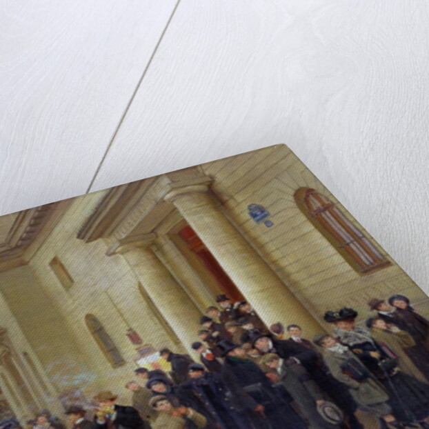 Leaving the Lycee Condorcet, 1903 by Jean Beraud