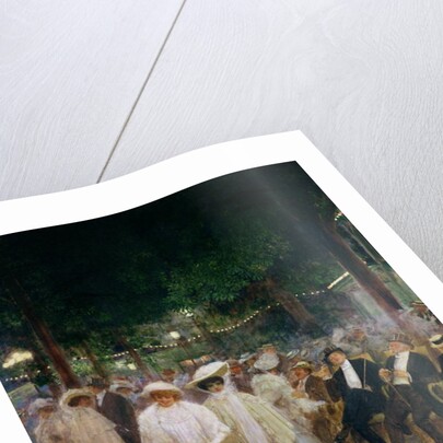 The Gardens of Paris, or The Beauties of the Night, 1905 by Jean Beraud