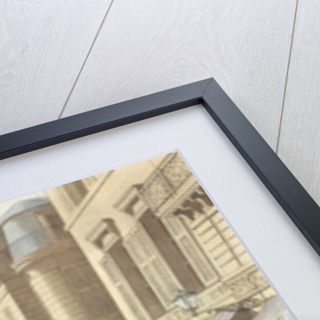 Boulevard des Italiens by Eugene Charles Francois Guerard