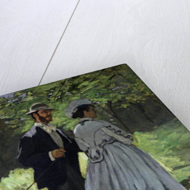 The Promenaders, or Bazille and Camille, 1865 by Claude Monet