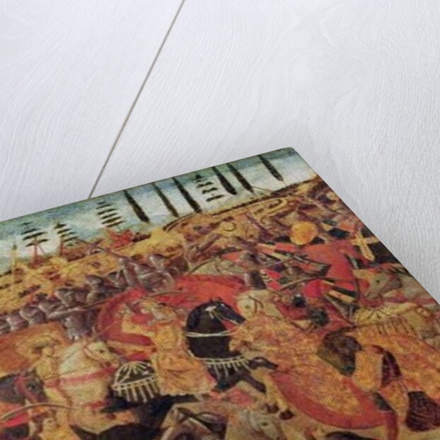 Battle between Darius and Alexander the Great by Italian School